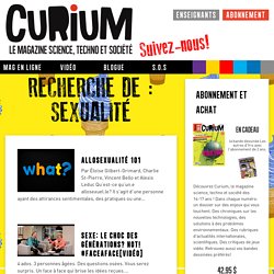 Vous avez cherché sexualité - Curium magazine