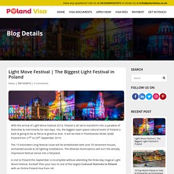 The Biggest Light Festival in Poland