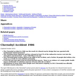 Chernobyl Accident