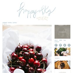Cherries + Fennel + Lentils