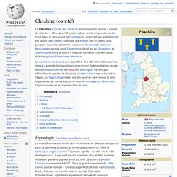 Cheshire (comté)