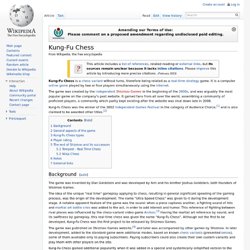 Kung-Fu Chess