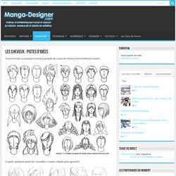 Les cheveux : pistes d’idées – Manga-designer.com