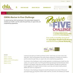 CHFA's "Revive in Five" Challenge