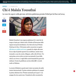 Chi è Malala Yousafzai