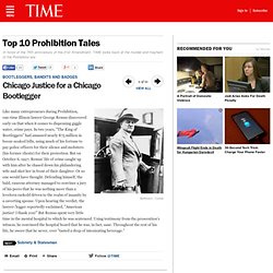 Chicago Justice for a Chicago Bootlegger - Top 10 Prohibition Tales