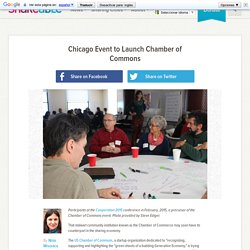 Chicago Event to Launch Chamber of Commons