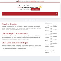 Fireplace Services - Chicagoland Fireplace & Chimney Restoration