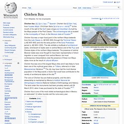Chichen Itza - Wikipedia, the free encyclopedia - Waterfox