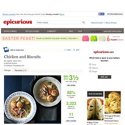 Chicken and Biscuits Recipe