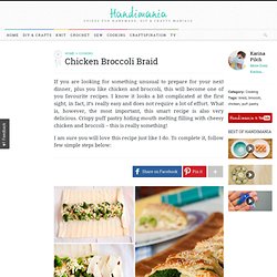 How to Make Chicken Broccoli Braid