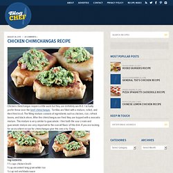 Chicken Chimichangas Recipe