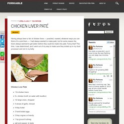 Chicken Liver Paté