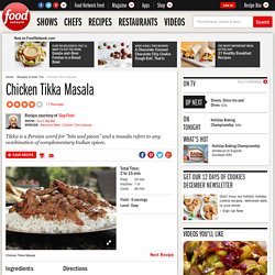 Chicken Tikka Masala Recipe : Guy Fieri
