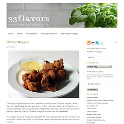 Chicken Nuggets // 33flavors