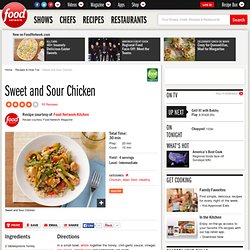 Sweet and Sour Chicken Recipe : Food Network Kitchens