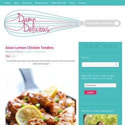 Asian Lemon Chicken Tenders