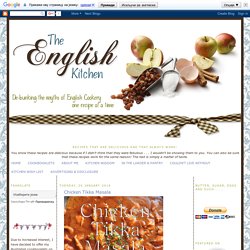 The English Kitchen: Chicken Tikka Masala