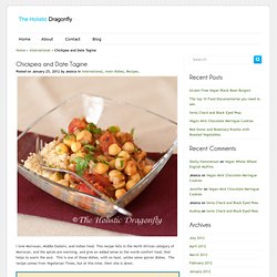 Chickpea and date tagine