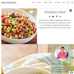 Chickpea Salad [Easy Vegetarian Recipe] — The Mom 100