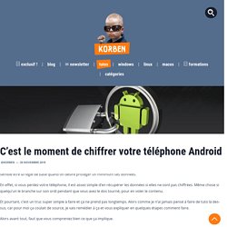 Chiffrer son téléphone Android