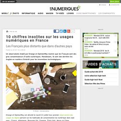 10 chiffres insolites sur les usages numériques en France