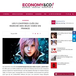 Les 5 chiffres clés du marché des jeux vidéo en France