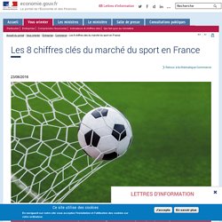 Les 8 chiffres clés du marché du sport en France