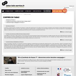 Chiffres du tabac / Vos questions /Nos reponses / Page d'accueil - tabac-info-service.fr
