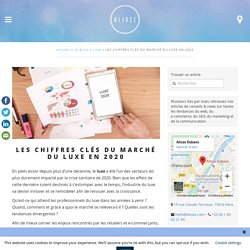 Chiffres Luxe 2020 & Tendance Marché - France & Monde
