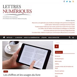 Les chiffres et les usages du livre numérique en France