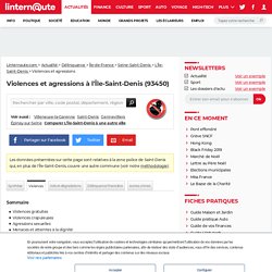 Chiffres violences et agressions L'Ile Saint Denis (93450)