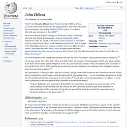 John Chilcot - Wiki