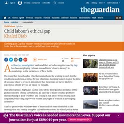 Child labour's ethical gap