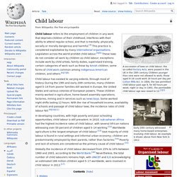 Child labour - Wikipedia