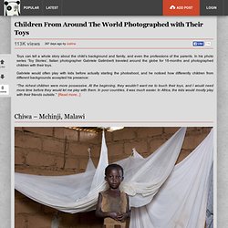 Children From Around The World Photographed with Their Toys