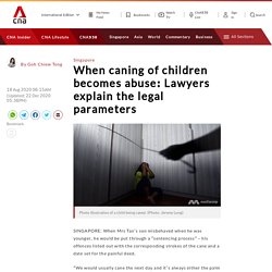 When caning of children becomes abuse: Lawyers explain the legal parameters