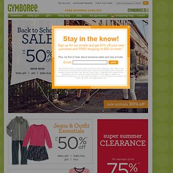 Children's Clothing, Kids Clothing, Baby Clothing, and Toddler Clothes at Gymboree