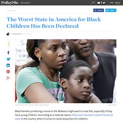 The Worst State in America for Black Children Has Been Declared