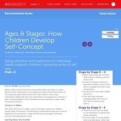 Ages & Stages: How Children Develop Self-Concept