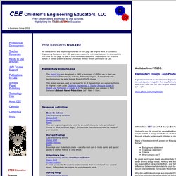 Design Briefs Children's Engineering Free Resources