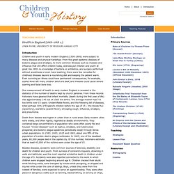 Children and Youth in History