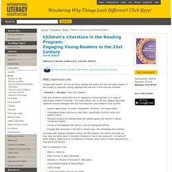 IRA Books : Children's Literature in the Reading Program: Engaging Young Readers in the 21st Century