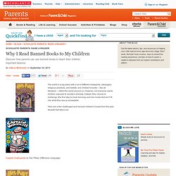 Why I Read Banned Books to My Children
