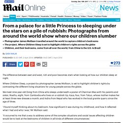 Where Children Sleep photographs from around the world | Daily Mail Online