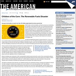 Children of the Corn: The Renewable Fuels Disaster