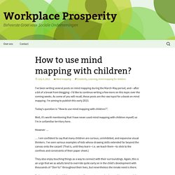 How to use mind mapping with children?