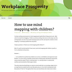 How to use mind mapping with children?