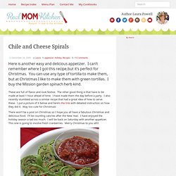 Chile and Cheese Spirals
