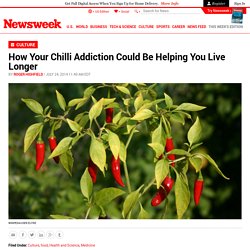 How Your Chilli Addiction Could Be Helping You Live Longer